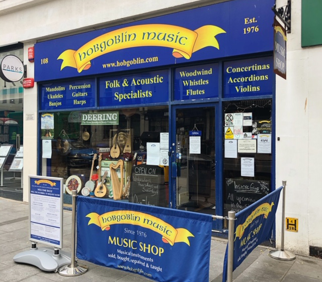 Hobgoblin Music Shop in Brighton