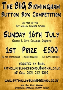 Birmingham B/C Melodeon Competition £500 Prize