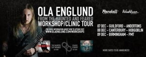 Ola Englund Randall Amp/Guitar Clinic 8th Dec’15