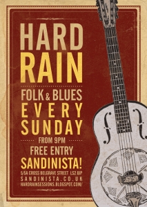 Folk and Blues every Sunday in Leeds
