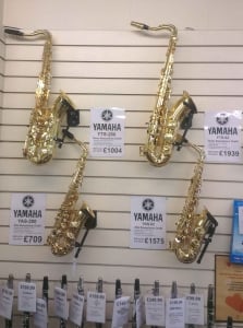 New Yamaha Saxophones now in stock in Manchester!