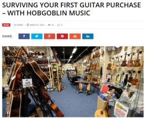 Buying your First Guitar