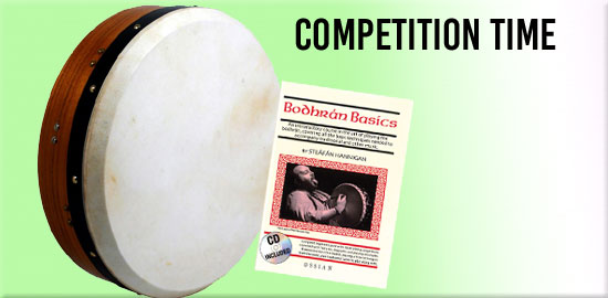 Win a Glenluce bodhran and tutor book in our competition