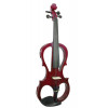 Valentino VE-008 Electric Frame Violin, Red