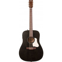 Art & Lutherie Americana Dreadnought Guitar, Faded Black