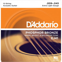 D'Addario EJ41 12-String Guitar Strings