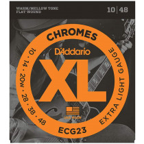D'Addario ECG23 Chromes Guitar Strings. Ex.L