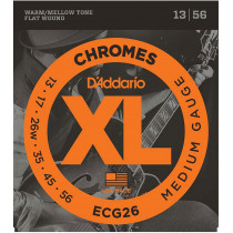 D'Addario ECG26 Chromes Guitar Strings. Med
