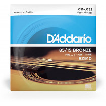 D'Addario EZ910 85/15 Bronze Guitar Strings