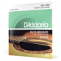 D'Addario EZ920 85/15 Bronze Guitar Strings