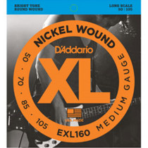 D'Addario EXL160 Electric Bass Strings. Medium