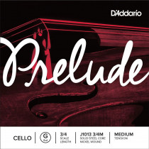 D'Addario J1013 4/4M Prelude Cello Single G String