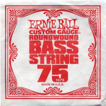 Ernie Ball P01675 Nickel Wound Bass String, 75