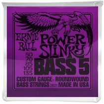 Ernie Ball P02821 Power Slinky 5st Bass Strings