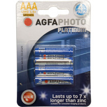 Platinum Agfaphoto AAA Batteries. 4Pack