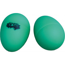Atlas Pair of Shaky Eggs, Green