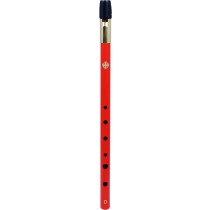 Glenluce Wexford High D Whistle. Red Finish