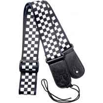 Viking VGS-40 Fabric Guitar Strap. Chequered