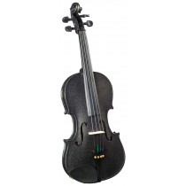 Cremona SV-75BK 1/2 Size Novice Violin. Black