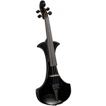 Cremona SV-180BKE Electric Violin Outfit. Black