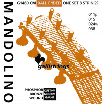 Galli G1460CBM Mandolin Strings. Ball Ended