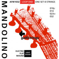 Galli A181 Mandolin Strings, Flatwound
