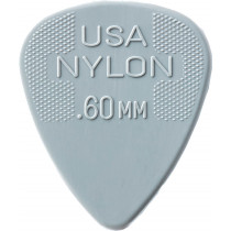 Dunlop Nylon Standard Pick, .60mm. Pk of 12