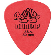 Dunlop Tortex Standard Pick, Red. Pack of 12