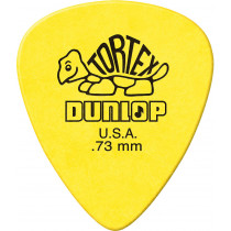 Dunlop Tortex Standard Pick, Yellow. Pk of 12