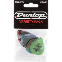 Dunlop Variety Pack of 12 Picks. Med/Heavy