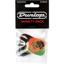 Dunlop Variety Pack of 12 Acoustic Picks
