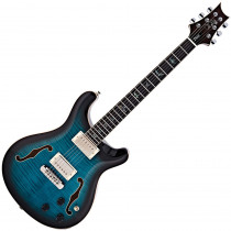 PRS SE Hollowbody II Electric Guitar, Blue Burst