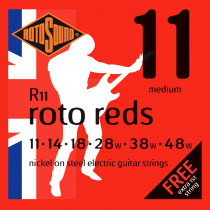 Rotosound R11 Roto Reds Electric Guitar Set