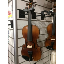 German 3/4 Violin, circa 1930, 2 piece back, shaded varnish, good condition with a new setup