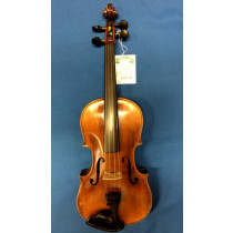 Old German Klingenthal Violin, nice flamed back and sides, new setup, excellent tone, circa 1890