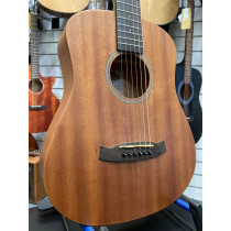 Tanglewood TW2TLH Mini Left handed Acoustic mahogany mini dreadnought. Cosmetic marks