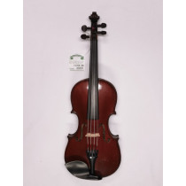 French 4/4 1920s Violin, Modele d'apres Nicholaus Amatus Jeune Pajot, two-piece back, med flame, dark red/b