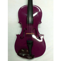 Student 3/4 purple violin with case