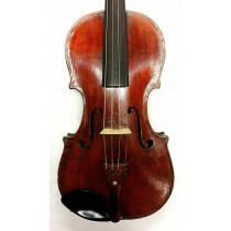 German 4/4 Mittenwald violin, Neuner and Hornsteiner school 1890's red varnish in good condition. 