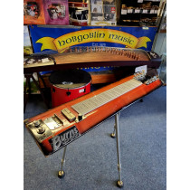 Burns London 8 String Lap Steel Guitar with legs, 1960's, rare model, some scrapes and character around the