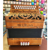 Beltuna Sara 3 D/G Melodeon,  Handmade in Italy, 3 Voice, Treble & Bass stop, nice condition with hard case