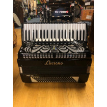 Luciano 'Midi 1. 2' 120 Bass Accordion, 11 treble & 5 bass couplers - acoustically(!) in great condition wit