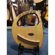 27 String Celtic Lyre, handmade by Sam Irwin. In excellent condition. 
