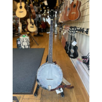 Rover RB-30 5-String Openback Banjo, in good condition with gig bag, hard case & nice strap
