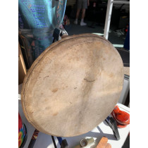 East Lombok village Drum, c. 1940's Handmade in Indonesia, Sold as seen. 