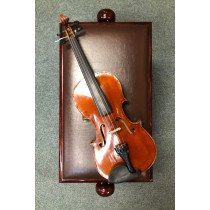 Maidstone 1920s 3/4 size violin, good rich tone, labled Maidstone - comes with original case, no bow