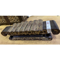 Demung. Medium 7-note metallophone (iron) from Javanese gamelan. Pelog. COLLECTION ONLY