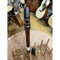 Pocket Chalameau in C, by Sans. Clarinet mouthpiece with recorder fingering