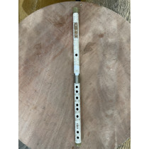 chinese Dizi flute in G (no Dimo). White pattern. 