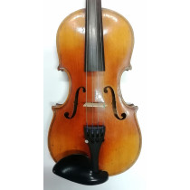 1/2 size German violin Circa 1900, with case and 2 bows